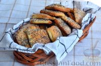 Фото приготовления рецепта: Печенье на сметане, с маком - шаг №10