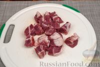Фото приготовления рецепта: Рагу с мясом, овощами и грибами - шаг №2