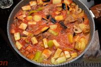 Фото приготовления рецепта: Рагу с мясом, овощами и грибами - шаг №12