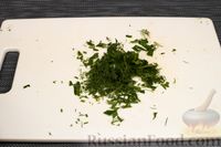 Фото приготовления рецепта: Салат с булгуром, помидорами черри и болгарским перцем - шаг №8