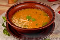 Фото приготовления рецепта: Суп-пюре из запечённых овощей с фасолью - шаг №12