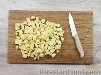 Фото приготовления рецепта: Рагу с фаршем, картошкой и оливками - шаг №2