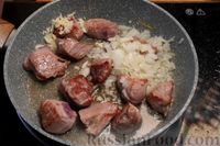 Фото приготовления рецепта: Гречка с мясом и тыквой (в духовке) - шаг №5