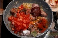 Фото приготовления рецепта: Гречка с мясом и тыквой (в духовке) - шаг №6