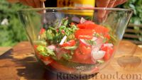 Фото приготовления рецепта: Салат с ростбифом - шаг №5