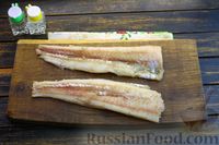 Фото приготовления рецепта: Рыба в сливках, запечённая с помидорами черри (в фольге) - шаг №2
