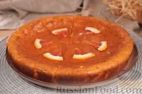 Фото приготовления рецепта: Грейпфрутовый пирог с сиропной пропиткой - шаг №18