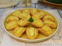Фото к рецепту: Расстёгнутые мини-пирожки с картошкой