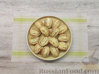 Фото приготовления рецепта: "Расстёгнутые" мини-пирожки с картошкой - шаг №19