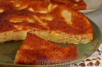 Фото приготовления рецепта: "Невидимый" яблочный пирог на ряженке - шаг №12