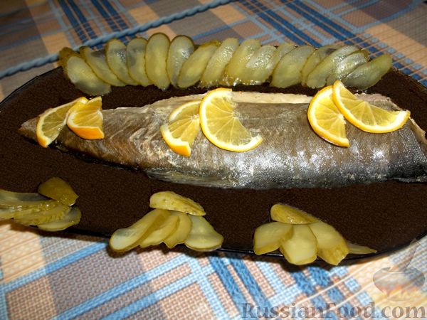 Горбуша запеченная с лимоном в духовке в фольге рецепт с фото пошагово