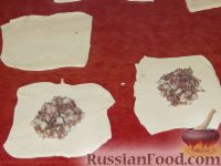 Фото приготовления рецепта: Тандыр самса (слоеные пирожки с мясом по-узбекски) - шаг №15