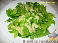 Фото к рецепту: Французский зеленый салат