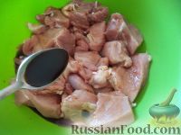 Фото приготовления рецепта: Шашлык свиной в духовке - шаг №5