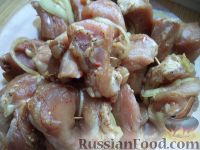 Фото приготовления рецепта: Шашлык свиной в духовке - шаг №8