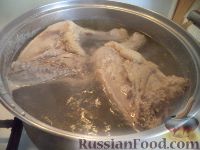 Фото приготовления рецепта: Суп из щавеля с курицей - шаг №1