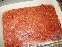Фото приготовления рецепта: Печеночно-мясной запеченный паштет - шаг №5