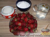Фото приготовления рецепта: Старинный русский рецепт сухого клубничного варенья - шаг №1