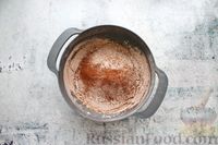 Фото приготовления рецепта: Шоколадные сочники "Драконий глаз" с творожно-кокосовой начинкой - шаг №5