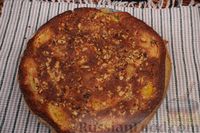 Фото приготовления рецепта: Клафути с апельсинами и грецкими орехами - шаг №17
