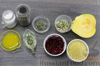 Фото приготовления рецепта: Пшённая каша с тыквой и клюквой, в духовке - шаг №1