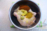 Фото приготовления рецепта: Куриные окорочка, запечённые в медово-соевом соусе, в рукаве - шаг №4