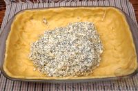 Фото приготовления рецепта: Песочный пирог с творогом, яблоком и маком - шаг №19