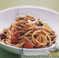 Фото к рецепту: Спагетти путанеска