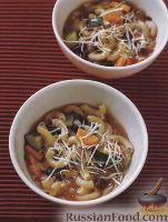 Фото приготовления рецепта: Суп картофельный с пшеном и квашеной капустой - шаг №8