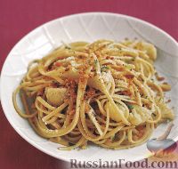 Фото к рецепту: Спагетти с цветной капустой