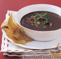 Фото к рецепту: Пикантный суп из фасоли