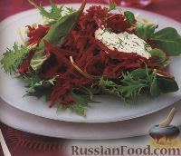 Фото к рецепту: Свекольный салат