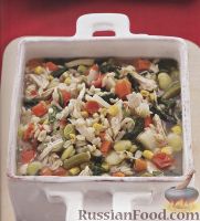 Фото к рецепту: Куриный суп с овощами и перловкой