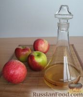 Фото к рецепту: Яблочный уксус