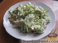 Фото к рецепту: Салат из пекинской капусты с курицей