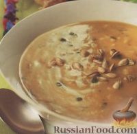 Фото к рецепту: Зимний суп из риса и тыквы