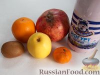 Фото приготовления рецепта: Витаминный фруктовый десерт - шаг №1