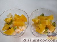 Фото приготовления рецепта: Витаминный фруктовый десерт - шаг №9