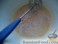 Фото приготовления рецепта: Блины на молоке с печеночной начинкой - шаг №6