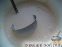 Фото приготовления рецепта: Блины на молоке с печеночной начинкой - шаг №8