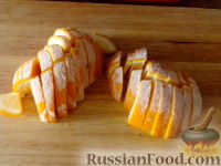 Фото приготовления рецепта: Напиток из апельсинов - шаг №3