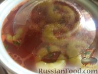 Фото приготовления рецепта: Фаршированные перцы с рисом и грибами - шаг №14