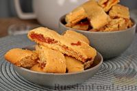 Фото к рецепту: Песочное печенье с джемом