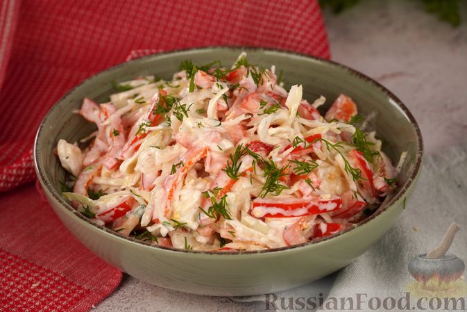 Азиатский капустный салат с болгарским перцем | Кулинарные рецепты с фото пошагово