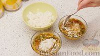 Фото приготовления рецепта: А-ля тайский суп с кинзой, рисом и грибами - шаг №13