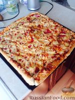 Фото к рецепту: Пицца "Новосибирская"
