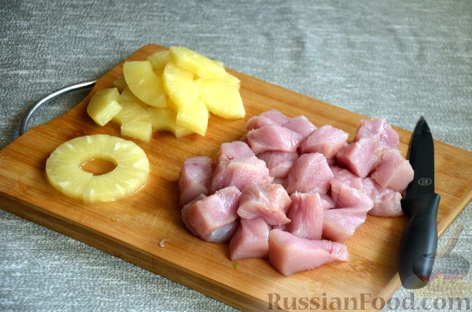 Индейка запеченная с ананасами - пошаговый рецепт с фото на gkhyarovoe.ru