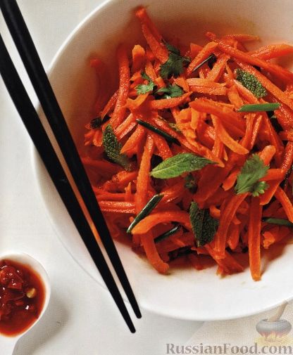 Рецепт Морковный салат с перчинкой