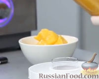 Фото к рецепту: Сорбет из апельсинов и меда