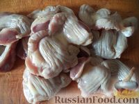 Фото приготовления рецепта: Куриные желудки по-корейски - шаг №2